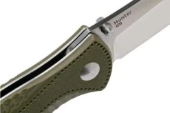 Kizer Vanguard Hunter Small V3416C2 Green Pocket Knife -Knifeshop KZV3416C2 06 kizer