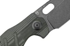 Kizer Sheepdog XL C01C, V5488C5, Black Micarta, 154CM Pocket Knife, Chris Conaway Design 12 Kizer Sheepdog XL C01C, V5488C5, Black Micarta, 154CM Pocket Knife, Chris Conaway Design -Knifeshop KZV5488C5 05 kizer