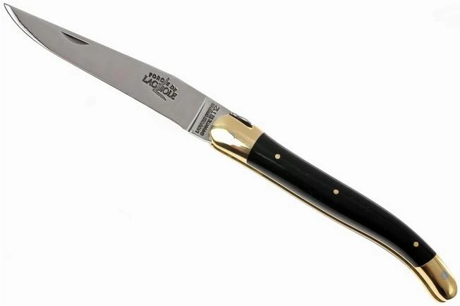 Forge De Laguiole Pocket Knife, Black Horn, 1211BN 3 Forge De Laguiole Pocket Knife, Black Horn, 1211BN