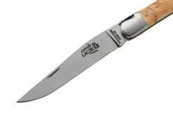 Forge De Laguiole Boraldes Edition 1212EINGE Satin Bolsters Juniper Wood, Pocket Knife -Knifeshop LA1212EINGE BOR 03 forgedelaguiole