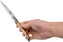 Forge De Laguiole 12 Cm 1212EINGE Juniper Wood Laguiole Knife -Knifeshop LA1212EINGE 08 forge de laguiole