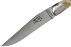 Forge De Laguiole 12 Cm 1212INBESAT Ram's Horn Laguiole Knife -Knifeshop LA1212INBESAT 03 forge de laguiole