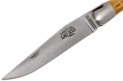 Forge De Laguiole With Corkscrew 22121INOL, Olive Wood -Knifeshop LA22121INOL 03 forge de laguiole la22121inol 03