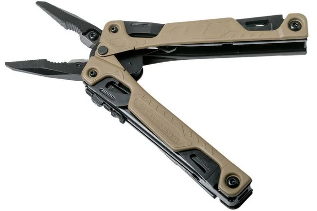 Leatherman One-Handed Tool, Coyote 3 Leatherman One-Handed Tool, Coyote