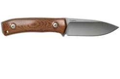 LionSteel M4-CVN M390, Natural Canvas Micarta -Knifeshop LI M4 CVN 02 lionsteel