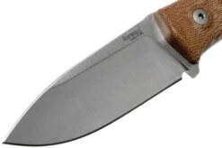 LionSteel M4-CVN M390, Natural Canvas Micarta -Knifeshop LI M4 CVN 03 lionsteel