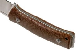 LionSteel M4-CVN M390, Natural Canvas Micarta -Knifeshop LI M4 CVN 04 lionsteel