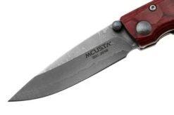 Mcusta MC-0078D Shinra Emotion Tsuchi, Stamina Wood, Gentleman's Knife -Knifeshop MC 0078D 03 mcusta