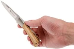 Maserin Caccia - Hunter, Olive 125/1OL Hunting Knife -Knifeshop ME 125 1OL 08 maserin me 125 1ol 08