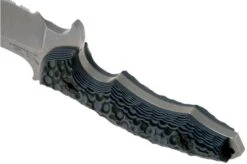 Maserin Badger 940-G10G Grey G10 Fixed Knife, Alessandro Zanin Design -Knifeshop ME 940 G10G 04 maserin