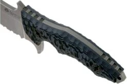 Maserin Badger 940-G10G Grey G10 Fixed Knife, Alessandro Zanin Design -Knifeshop ME 940 G10G 05 maserin