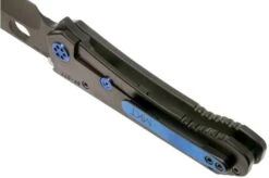 Medford 187DP D2, PVD Blade, PVD Handle, Blue Hardware Pocket Knife -Knifeshop MF 21 187DP 03 05 medford