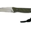 Medford Medford Necromancer S35VN, Tumbled Blade, Green G10 Handle, Neck Knife -Knifeshop MF 22 NM 02 01 medford