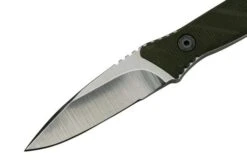 Medford Medford Necromancer S35VN, Tumbled Blade, Green G10 Handle, Neck Knife -Knifeshop MF 22 NM 02 03 medford