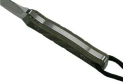 Medford Medford Necromancer S35VN, Tumbled Blade, Green G10 Handle, Neck Knife -Knifeshop MF 22 NM 02 04 medford