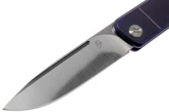 Medford Gentleman Jack Blue Anodized Handles Pocket Knife -Knifeshop MF GJ 1 BL 03 medford