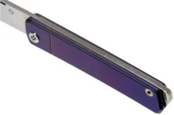 Medford Gentleman Jack Blue Anodized Handles Pocket Knife -Knifeshop MF GJ 1 BL 07 medford