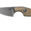 MKM Mikro 1 Drop, Stonewashed Natural Canvas Micarta Neck Knife, Jesper Voxnaes Design -Knifeshop MMK MR01 NC 01 mkm knives