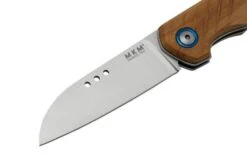 MKM Root RT-O Satin Olive Wood Pocket Knife, Jens Anso Design -Knifeshop MMK RT O 03 mkm