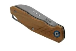 MKM Root RT-O Satin Olive Wood Pocket Knife, Jens Anso Design -Knifeshop MMK RT O 06 mkm