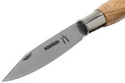 Nontron No. 25 Turning Ferrule, Olivewood, Clog Shape NN25OL Pocket Knife -Knifeshop NN25OL 03 nontron