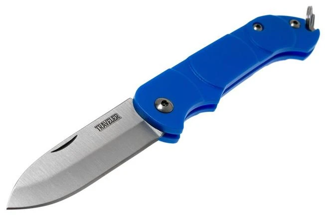 Ontario Knives Traveler 8901BLU Blue, Keychain Pocket Knife 5 Ontario Knives Traveler 8901BLU Blue, Keychain Pocket Knife - Image 3