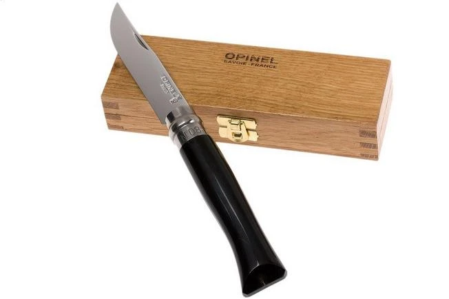 Opinel Pocket Knife No. 8 Luxury Range, Stainless Steel, Buffalo Horn 10 Opinel Pocket Knife No. 8 Luxury Range, Stainless Steel, Buffalo Horn - Image 8