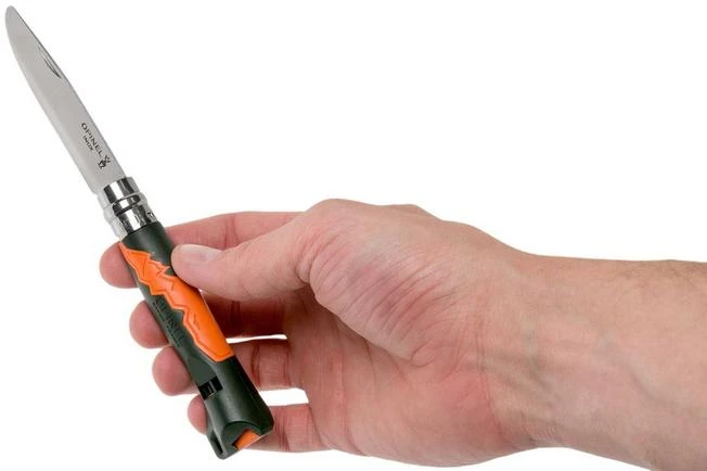 Opinel Outdoor No. 07 Junior Pocket Knife, Khaki 8 Opinel Outdoor No. 07 Junior Pocket Knife, Khaki - Image 7