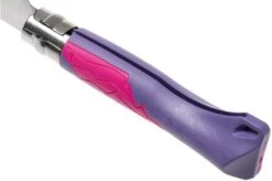 Opinel Outdoor No. 07 Junior Pocket Knife, Purple/Parma -Knifeshop OP002152 05 opinel
