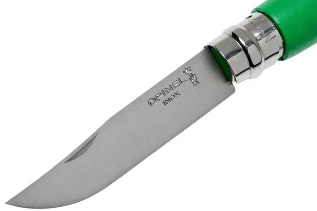Opinel Trekking No. 07RV Pocket Knife, Green 5 Opinel Trekking No. 07RV Pocket Knife, Green - Image 3