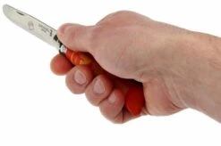 Opinel 'My First Opinel', Animopinel Lion -Knifeshop OPT001701 05 opinel my first opinel animopinel lion opt001701 d5