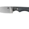 QSP Knife Workaholic QS124-B SK03 Black Micarta Fixed Knife -Knifeshop QS124 B 01 qsp