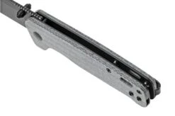 QSP Knife Penguin QS130-B2 Denim Micarta, Blackwashed Pocket Knife -Knifeshop QS130 B2 07 qsp