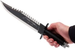 RAMBO Knife First Blood Part II Signature Edition With Survival Kit, 9295 -Knifeshop RB9295 07 rambo knives rb9295 07
