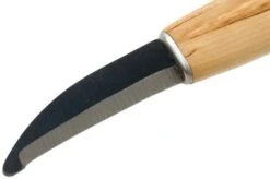 Roselli Opening Knife R161 Round Tip, Leather Sheath, Hunting Knife -Knifeshop RIR161 03 roselli