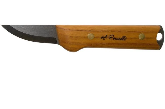 Roselli Small Heimo 3” Knife UHC RW41 Leather Sheath, Outdoor Knife 3 Roselli Small Heimo 3” Knife UHC RW41 Leather Sheath, Outdoor Knife