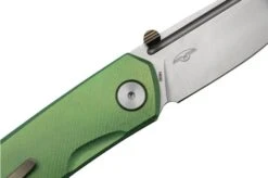 Real Steel Luna Maius Titanium Spring Green 7094, Pocket Knife -Knifeshop RL7094 05 realsteel