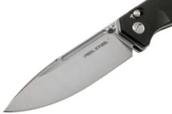 Real Steel Huginn 7651 Black G10 Pocket Knife -Knifeshop RL7651 03 real steel
