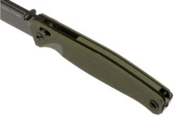 Real Steel Huginn 7652GB OD Green Black G10 Pocket Knife -Knifeshop RL7652GB 07 real steel