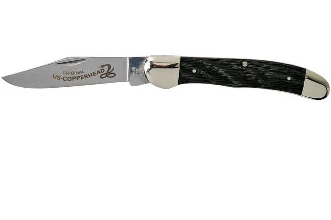 Robert Klaas Hen & Rooster US Copperhead Bog Oak 232-1-276-COP Pocket Knife 3 Robert Klaas Hen & Rooster US Copperhead Bog Oak 232-1-276-COP Pocket Knife