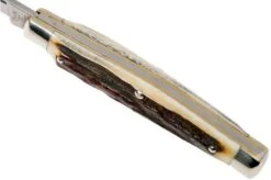 Robert Klaas Stockman Mini 85mm Real Stag 725-1-251-MINI Pocket Knife -Knifeshop RS725 1 251 MINI 06 robert klaas rs725 1 251 mini 06