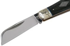 Rough Ryder Classic Carbon II Half Hawk RR2213 Pocket Knife -Knifeshop RY2213 03 rough ryder