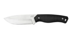 Schrade Exertion Drop Point Knife 1159309, Black Fixed Knife