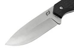 Schrade Exertion Drop Point Knife 1159309, Black Fixed Knife -Knifeshop SC1159309 03 schrade