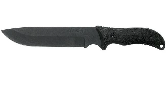 Schrade Frontier 7" Fixed Blade SCHF37, 1095 Carbon Steel, Fixed Knife With Sharpening Stone & Firesteel 3 Schrade Frontier 7" Fixed Blade SCHF37, 1095 Carbon Steel, Fixed Knife With Sharpening Stone & Firesteel
