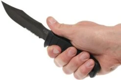 SOG- Seal Pup M37N-CP Fixed Knife -Knifeshop SOG M37N CP 07 sog sog m37n cp 07