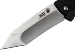 SOG Traction - Satin Tanto TD1012-CP Pocket Knife -Knifeshop SOG TD1012 CP 03 sog sog td1012 cp 03