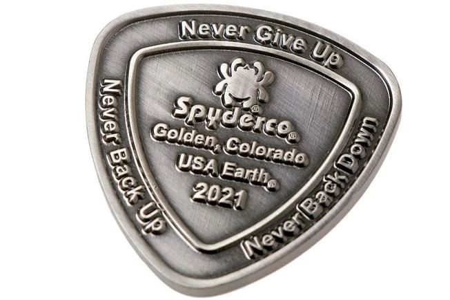 Spyderco Spydercoin 2021 Edition COIN2021 3 Spyderco Spydercoin 2021 Edition COIN2021