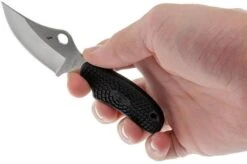 Spyderco ARK Salt FB35PBK Neck Knife -Knifeshop SPFB35PBK 04 spyderco ark h1 nekmes spfb35pbk 04