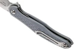 Steel Will Intrigue F45M-14 Grey FRN Pocket Knife -Knifeshop SWK F45M 14 05 steel will knives